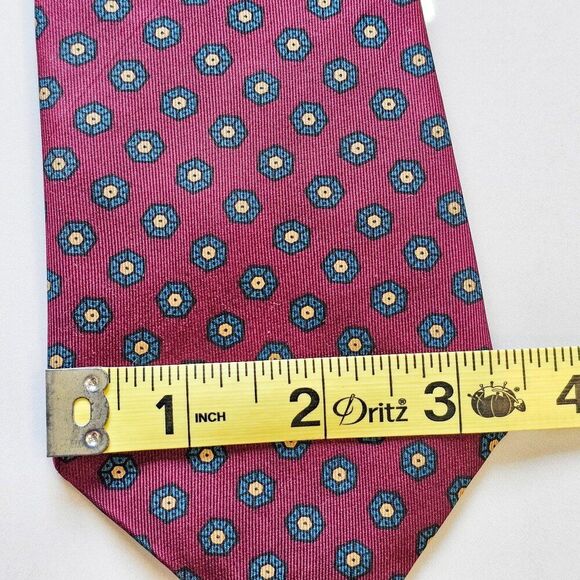 Vintage All Silk by Arden 100% Silk Classic Tie - Picture 6 of 7